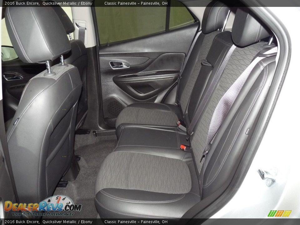 2016 Buick Encore Quicksilver Metallic / Ebony Photo #8