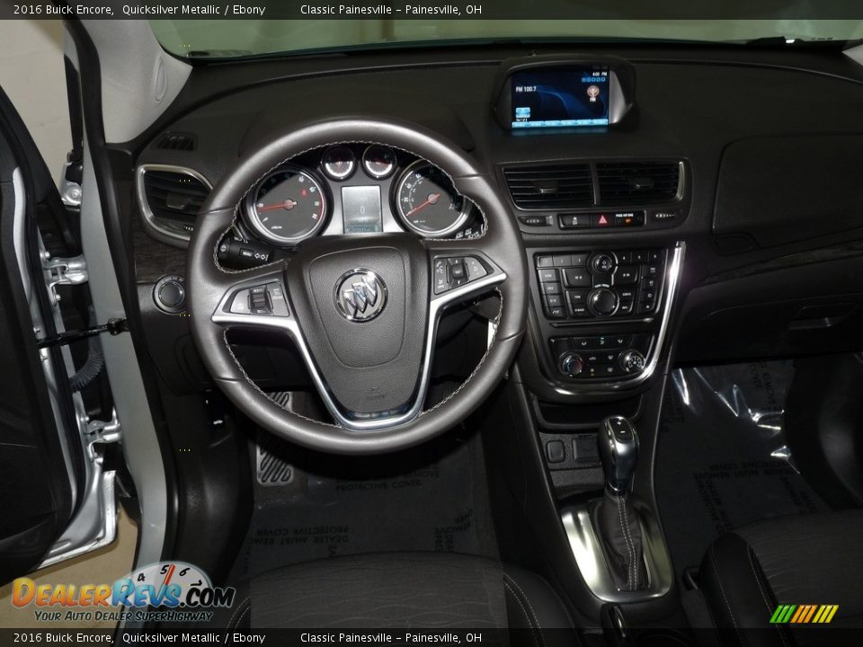 2016 Buick Encore Quicksilver Metallic / Ebony Photo #12