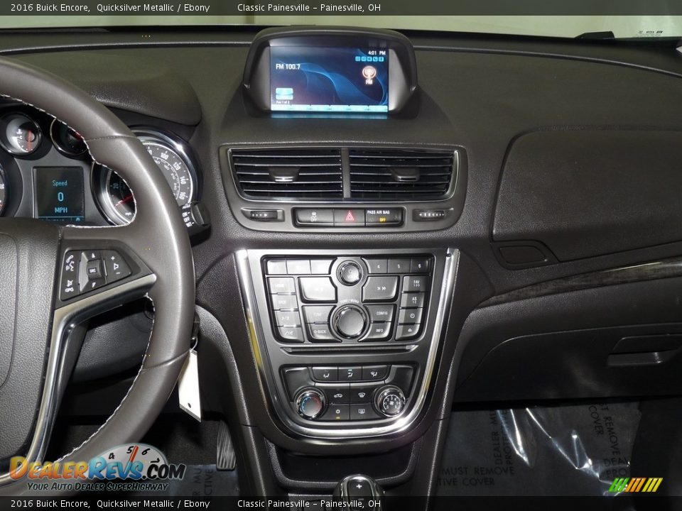 2016 Buick Encore Quicksilver Metallic / Ebony Photo #13