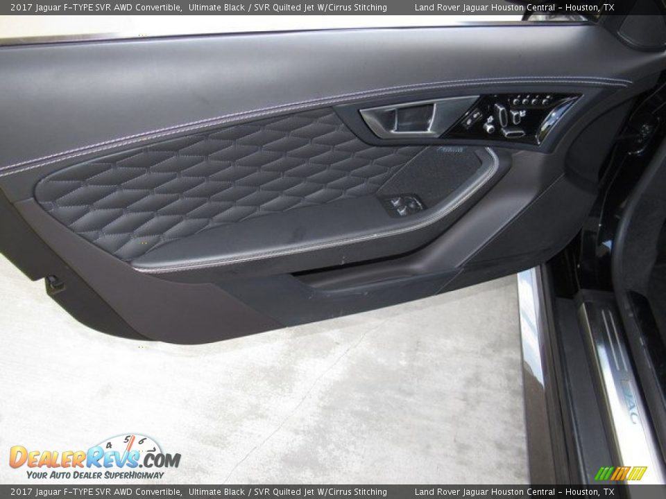 Door Panel of 2017 Jaguar F-TYPE SVR AWD Convertible Photo #21