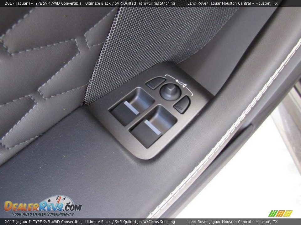 Controls of 2017 Jaguar F-TYPE SVR AWD Convertible Photo #22