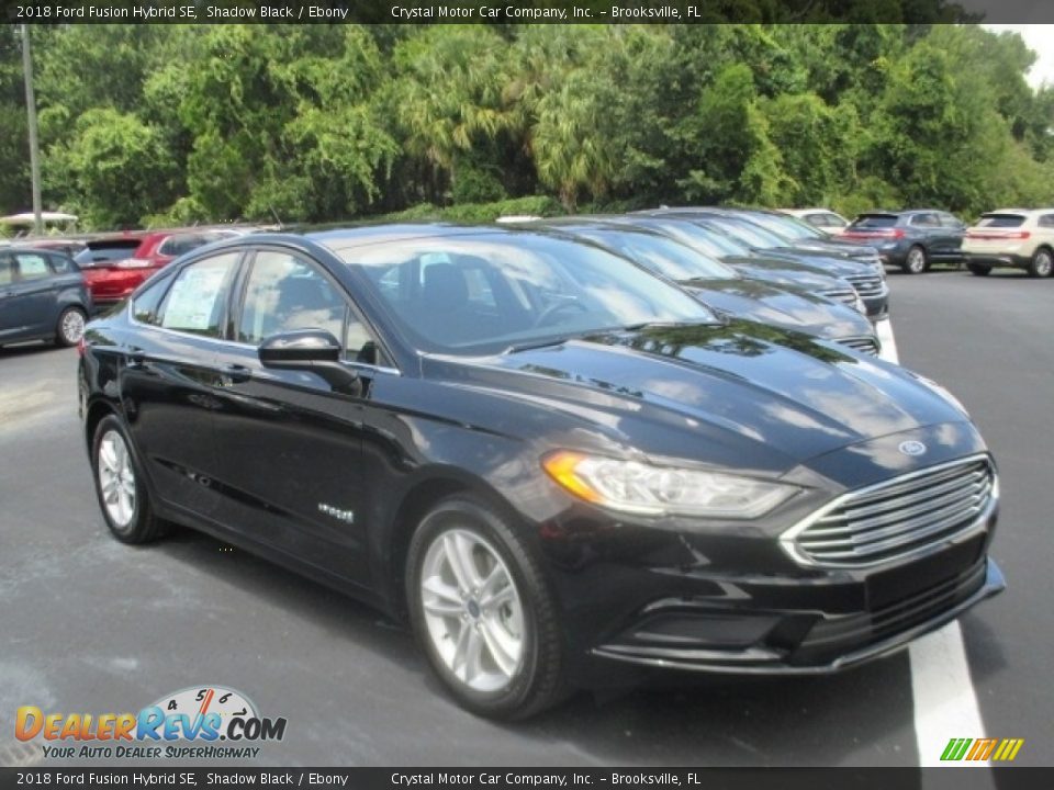 2018 Ford Fusion Hybrid SE Shadow Black / Ebony Photo #1