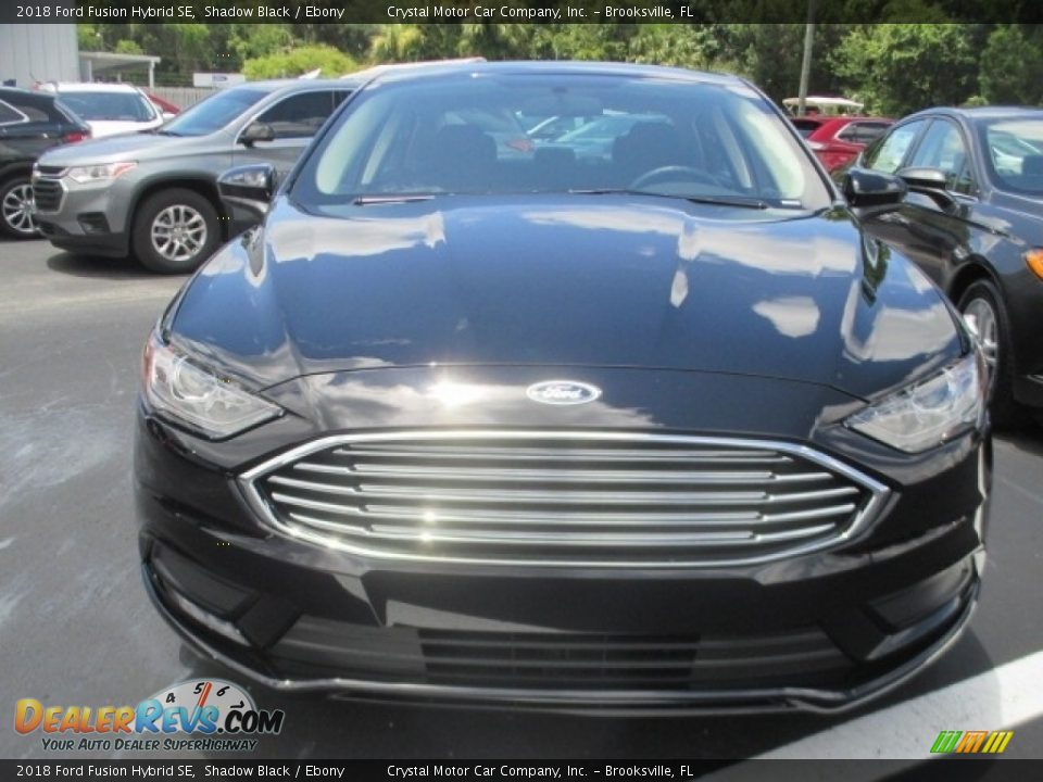 2018 Ford Fusion Hybrid SE Shadow Black / Ebony Photo #2