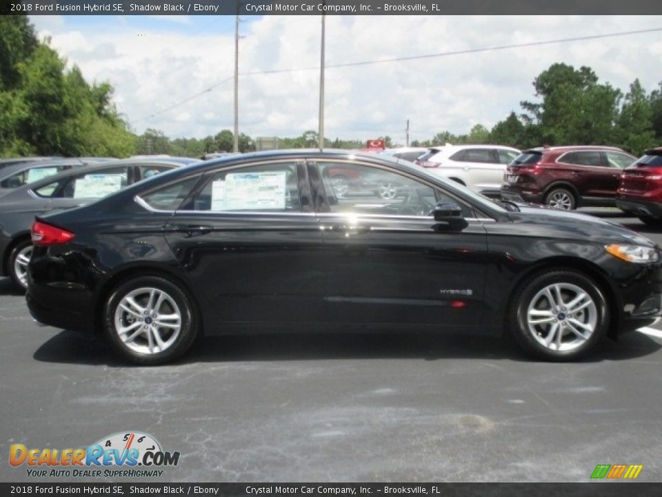 2018 Ford Fusion Hybrid SE Shadow Black / Ebony Photo #3