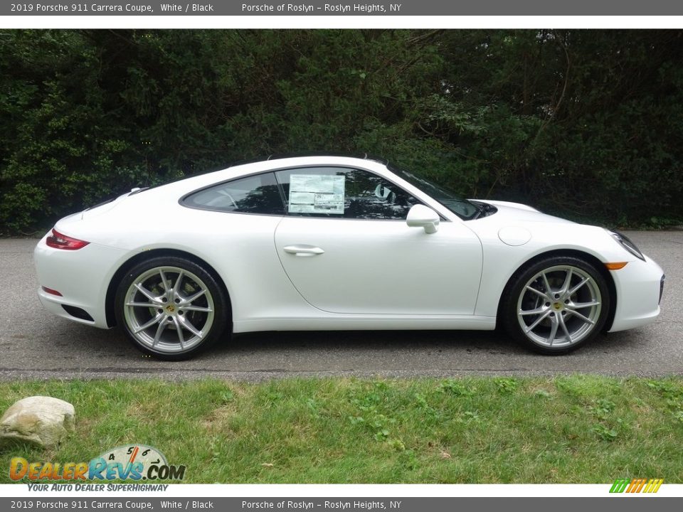 White 2019 Porsche 911 Carrera Coupe Photo #3