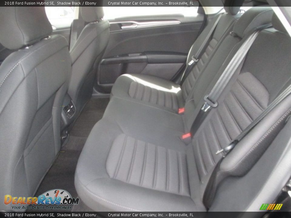2018 Ford Fusion Hybrid SE Shadow Black / Ebony Photo #6