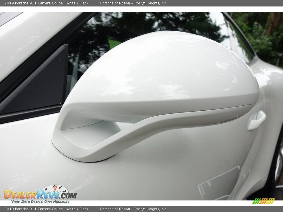 2019 Porsche 911 Carrera Coupe White / Black Photo #10