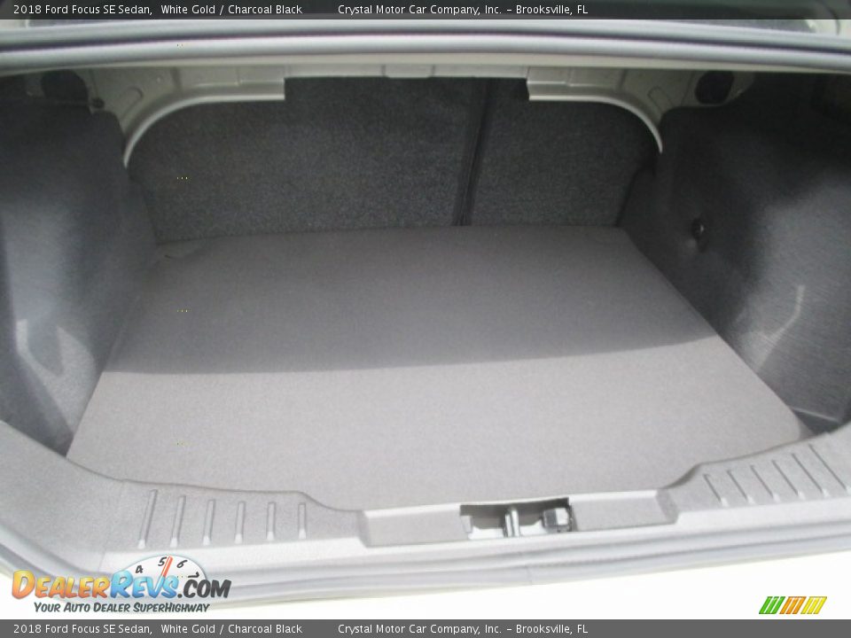 2018 Ford Focus SE Sedan White Gold / Charcoal Black Photo #11