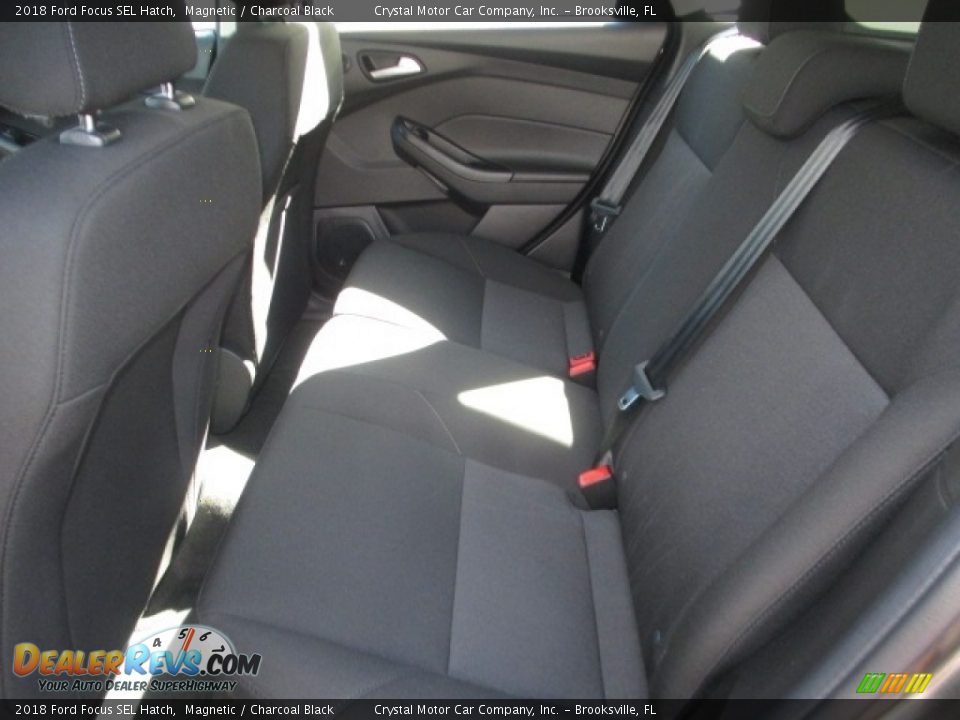 2018 Ford Focus SEL Hatch Magnetic / Charcoal Black Photo #3