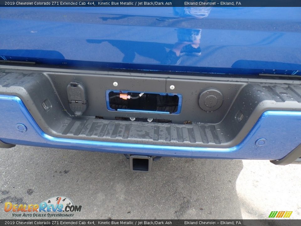 2019 Chevrolet Colorado Z71 Extended Cab 4x4 Kinetic Blue Metallic / Jet Black/Dark Ash Photo #10