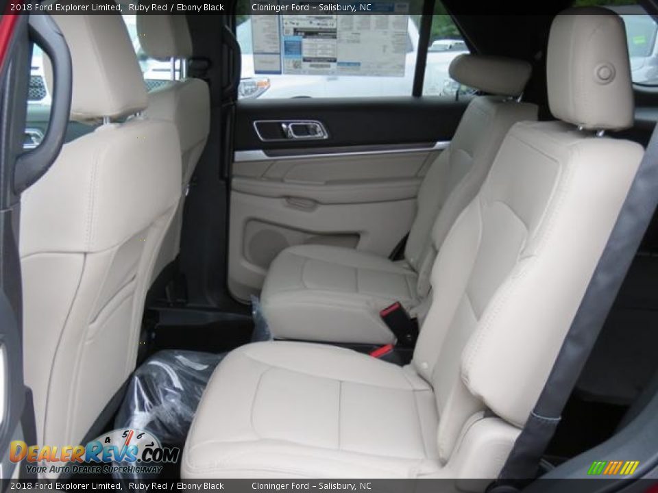 Rear Seat of 2018 Ford Explorer Limited Photo #6