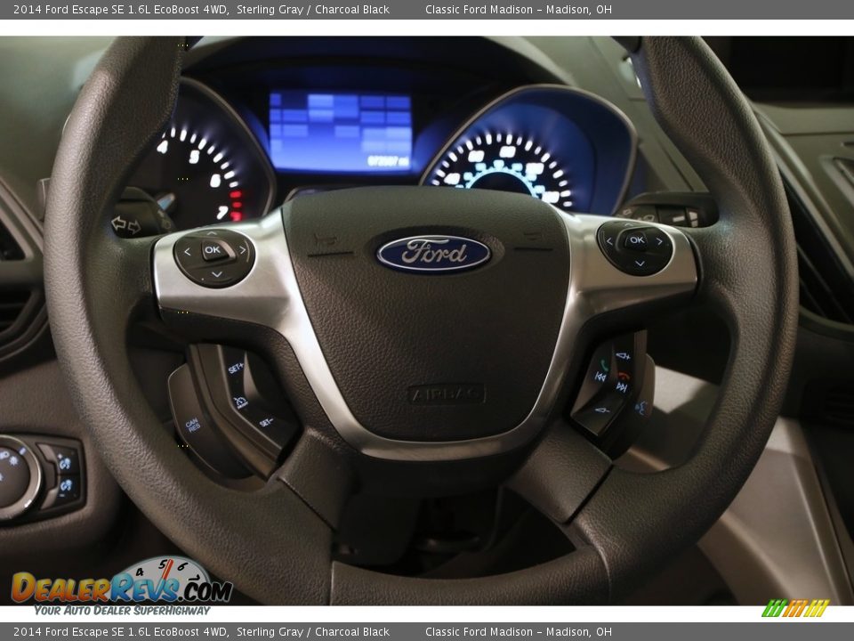2014 Ford Escape SE 1.6L EcoBoost 4WD Sterling Gray / Charcoal Black Photo #7