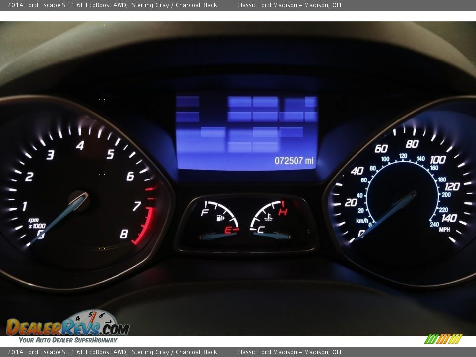 2014 Ford Escape SE 1.6L EcoBoost 4WD Sterling Gray / Charcoal Black Photo #8