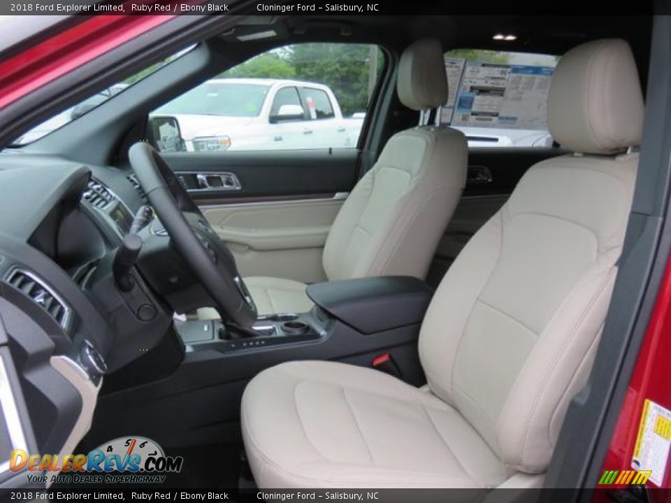 Front Seat of 2018 Ford Explorer Limited Photo #8