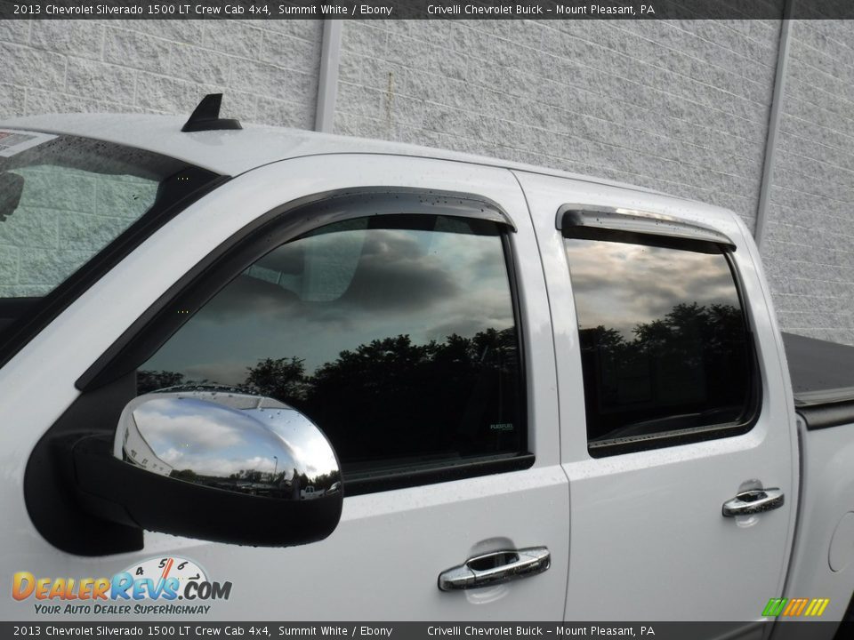 2013 Chevrolet Silverado 1500 LT Crew Cab 4x4 Summit White / Ebony Photo #4
