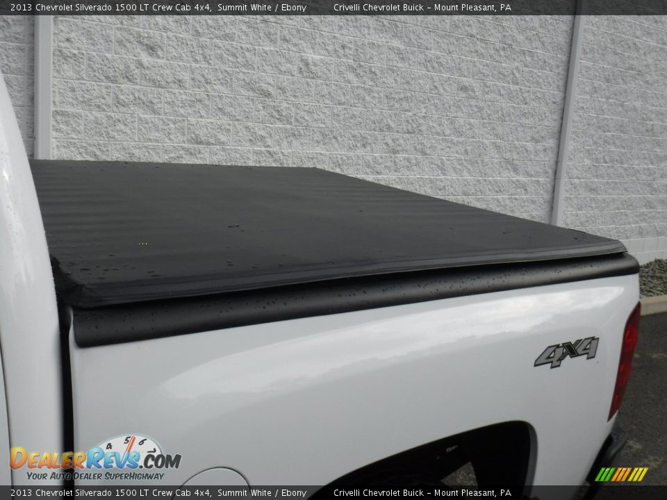 2013 Chevrolet Silverado 1500 LT Crew Cab 4x4 Summit White / Ebony Photo #5