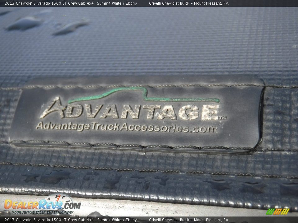2013 Chevrolet Silverado 1500 LT Crew Cab 4x4 Summit White / Ebony Photo #12