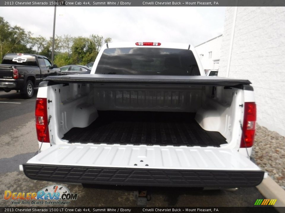 2013 Chevrolet Silverado 1500 LT Crew Cab 4x4 Summit White / Ebony Photo #14