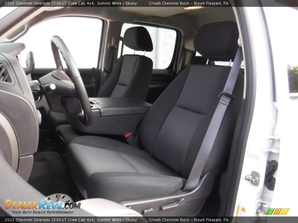 2013 Chevrolet Silverado 1500 LT Crew Cab 4x4 Summit White / Ebony Photo #18