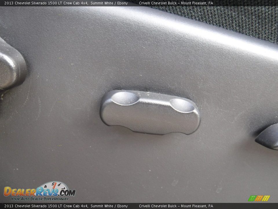 2013 Chevrolet Silverado 1500 LT Crew Cab 4x4 Summit White / Ebony Photo #19