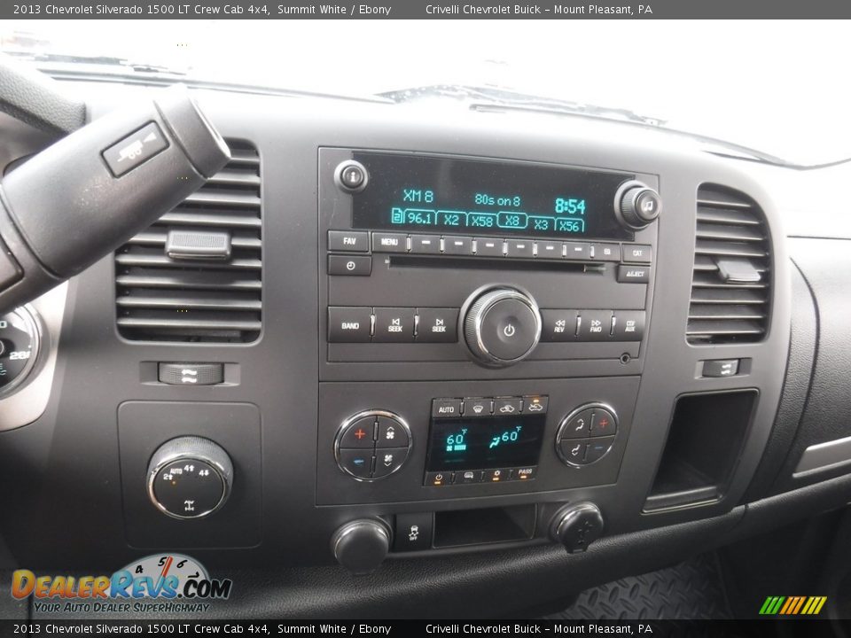 2013 Chevrolet Silverado 1500 LT Crew Cab 4x4 Summit White / Ebony Photo #21
