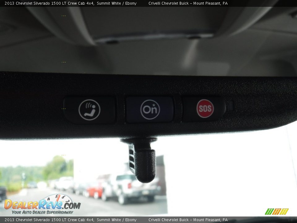 2013 Chevrolet Silverado 1500 LT Crew Cab 4x4 Summit White / Ebony Photo #23