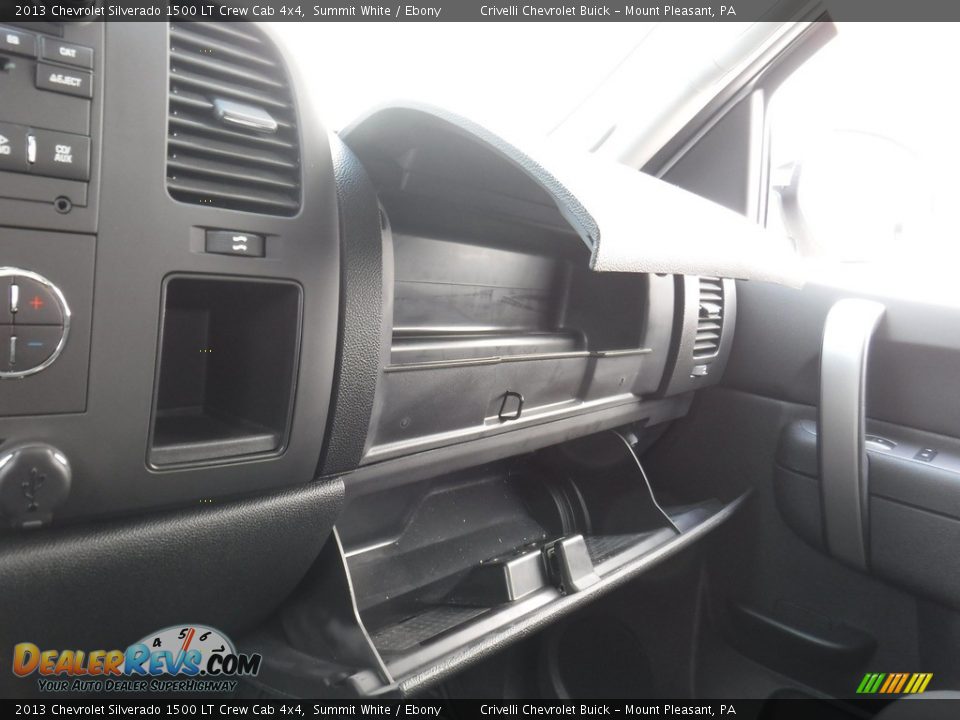 2013 Chevrolet Silverado 1500 LT Crew Cab 4x4 Summit White / Ebony Photo #27