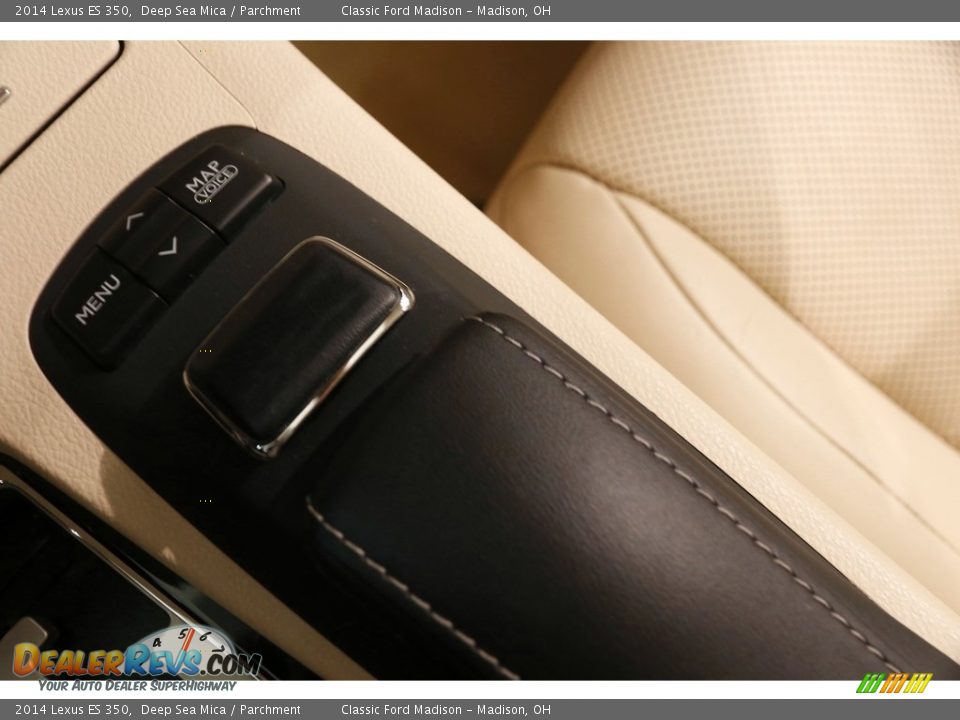2014 Lexus ES 350 Deep Sea Mica / Parchment Photo #28