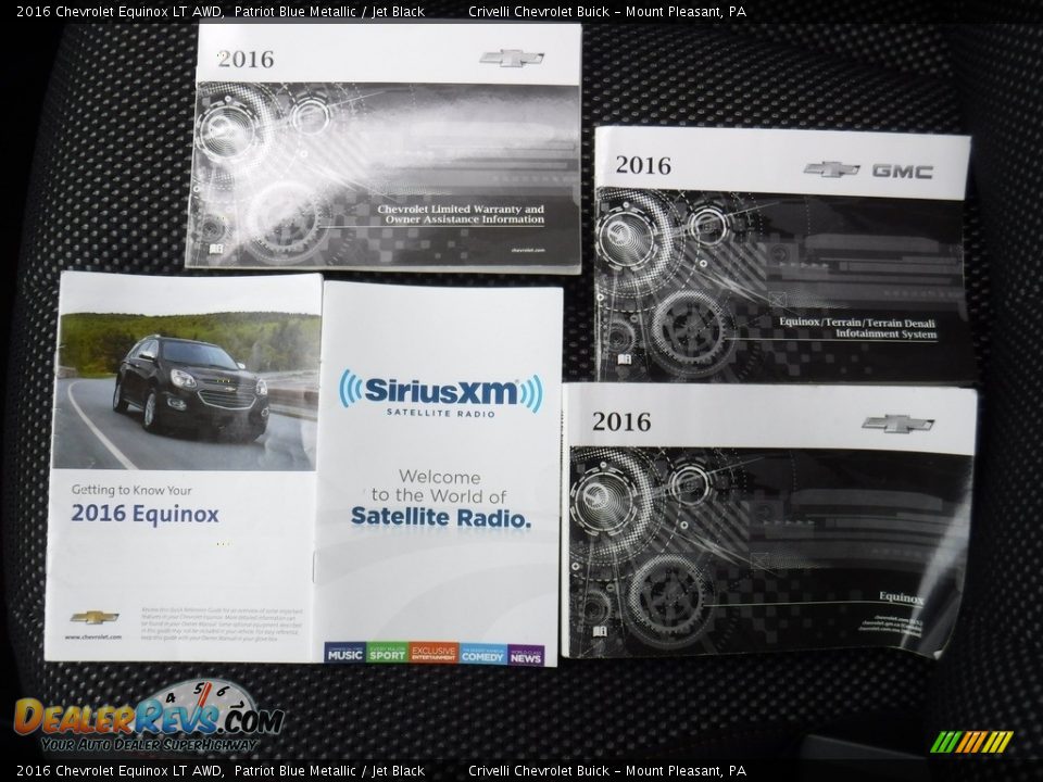 2016 Chevrolet Equinox LT AWD Patriot Blue Metallic / Jet Black Photo #32