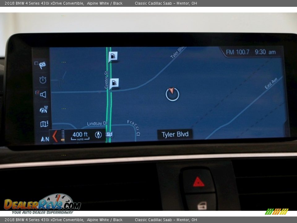 2018 BMW 4 Series 430i xDrive Convertible Alpine White / Black Photo #13