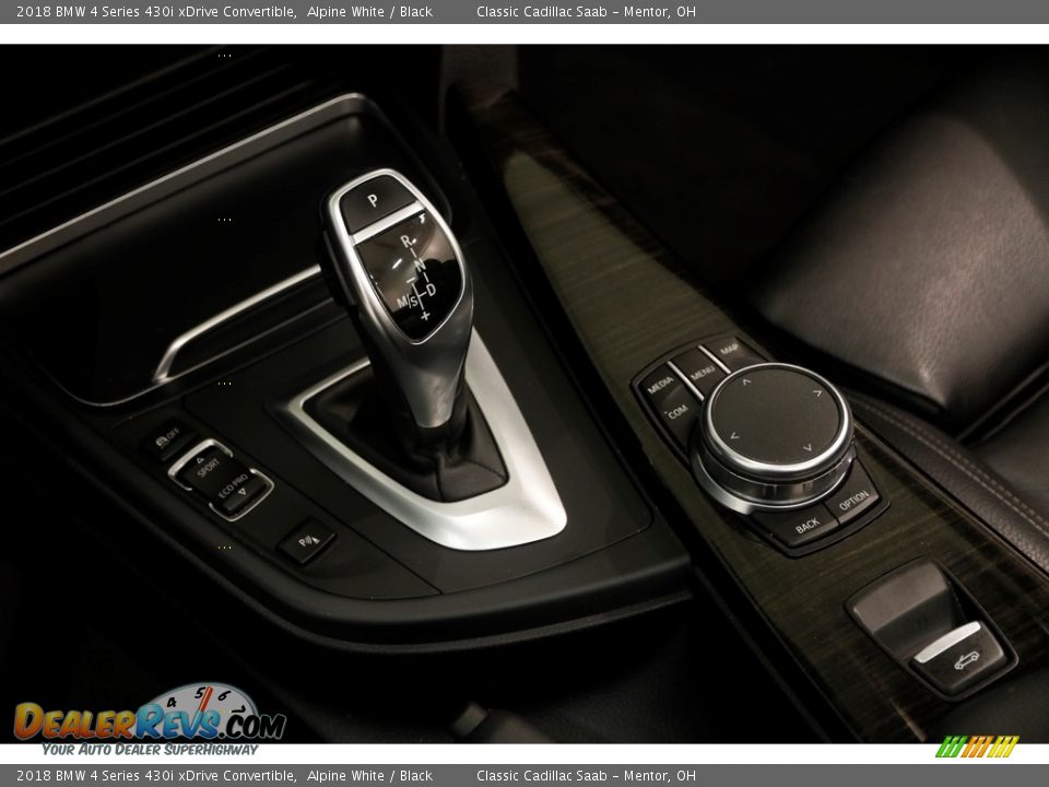 2018 BMW 4 Series 430i xDrive Convertible Alpine White / Black Photo #15