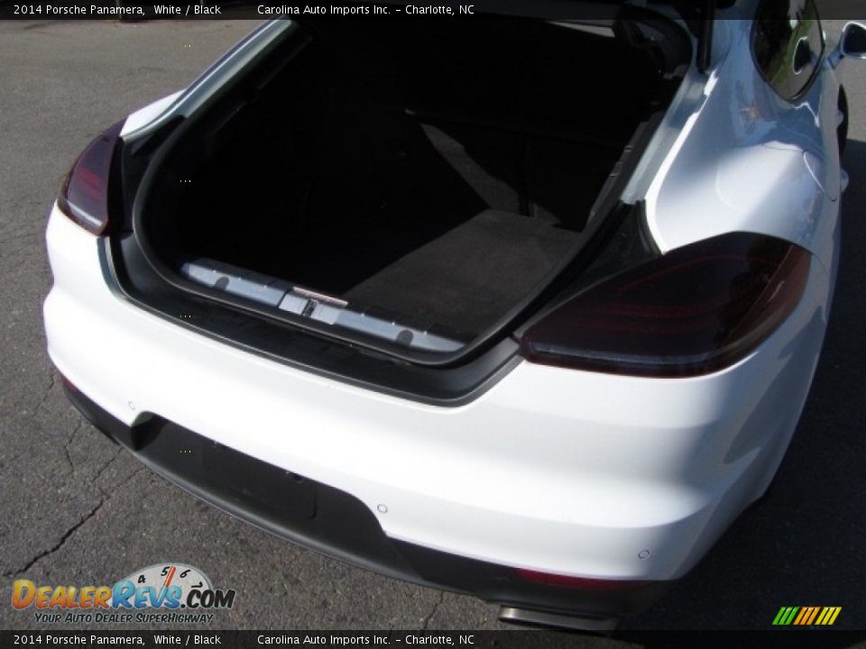 2014 Porsche Panamera White / Black Photo #21