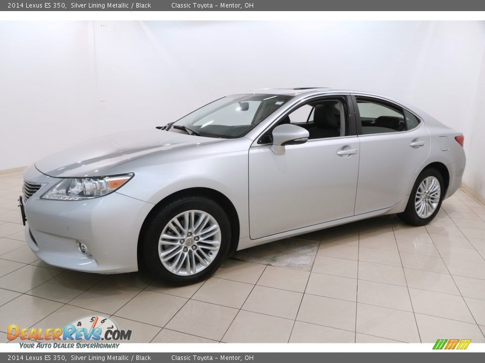 2014 Lexus ES 350 Silver Lining Metallic / Black Photo #3