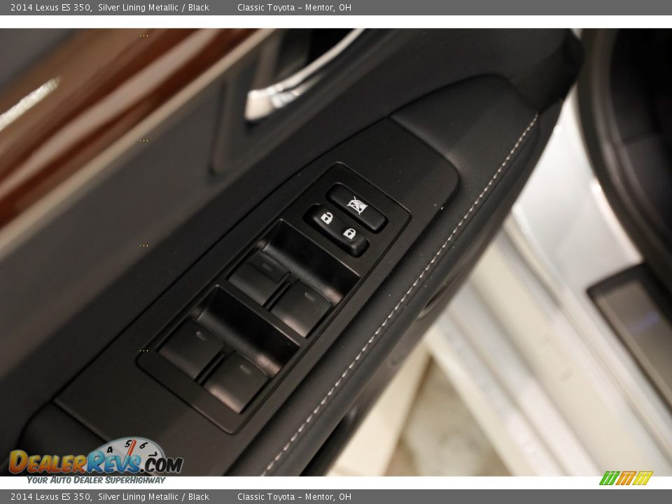 2014 Lexus ES 350 Silver Lining Metallic / Black Photo #5