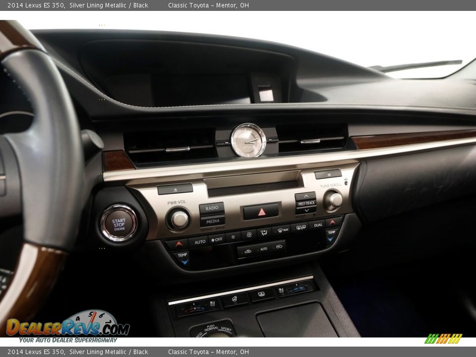 2014 Lexus ES 350 Silver Lining Metallic / Black Photo #10