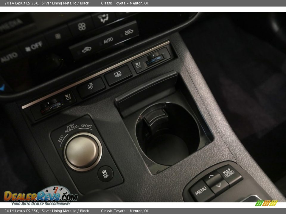 2014 Lexus ES 350 Silver Lining Metallic / Black Photo #22