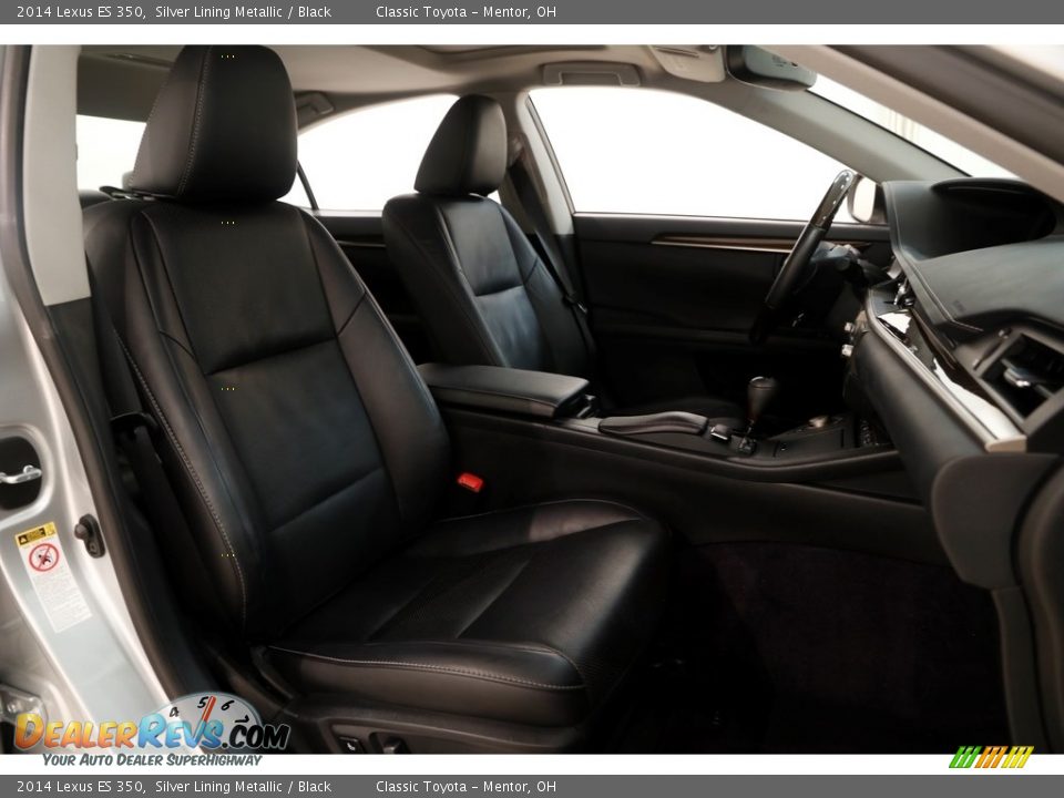 2014 Lexus ES 350 Silver Lining Metallic / Black Photo #23