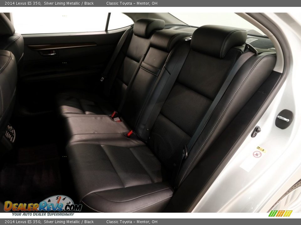 2014 Lexus ES 350 Silver Lining Metallic / Black Photo #25