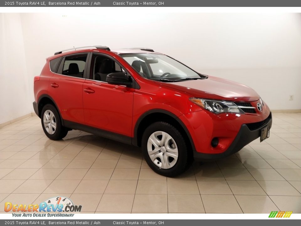 2015 Toyota RAV4 LE Barcelona Red Metallic / Ash Photo #1