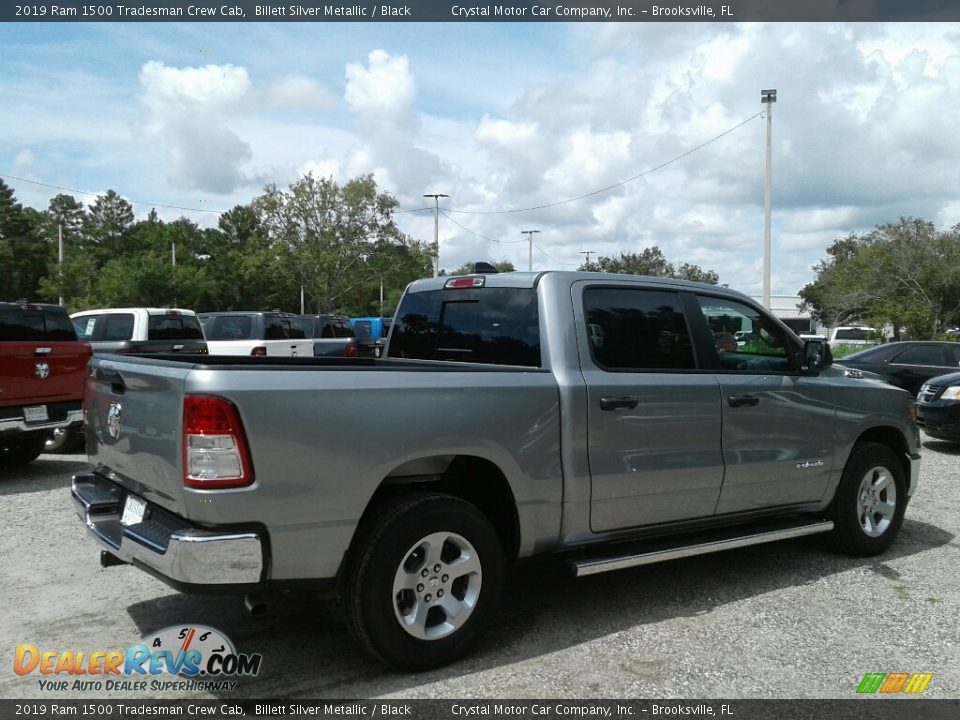 2019 Ram 1500 Tradesman Crew Cab Billett Silver Metallic / Black Photo #5