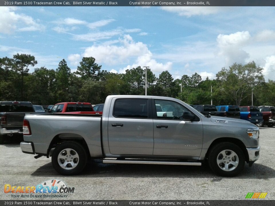 2019 Ram 1500 Tradesman Crew Cab Billett Silver Metallic / Black Photo #6