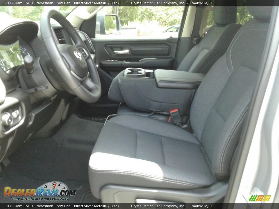 2019 Ram 1500 Tradesman Crew Cab Billett Silver Metallic / Black Photo #9
