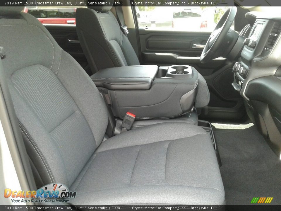 2019 Ram 1500 Tradesman Crew Cab Billett Silver Metallic / Black Photo #12