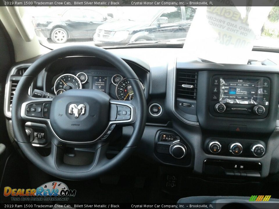 2019 Ram 1500 Tradesman Crew Cab Billett Silver Metallic / Black Photo #13