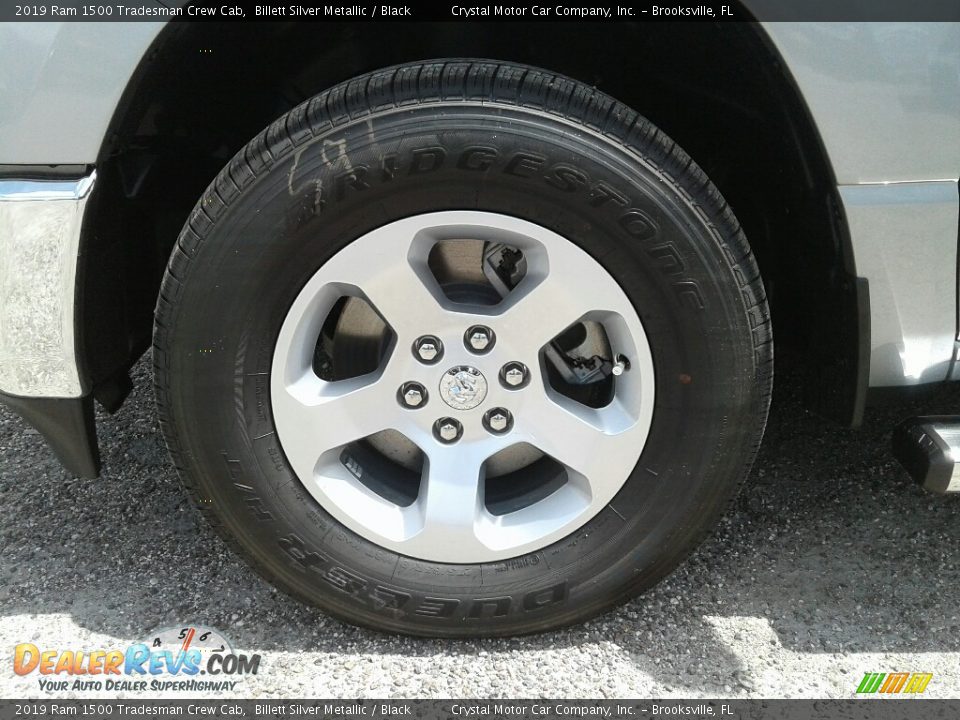 2019 Ram 1500 Tradesman Crew Cab Billett Silver Metallic / Black Photo #20
