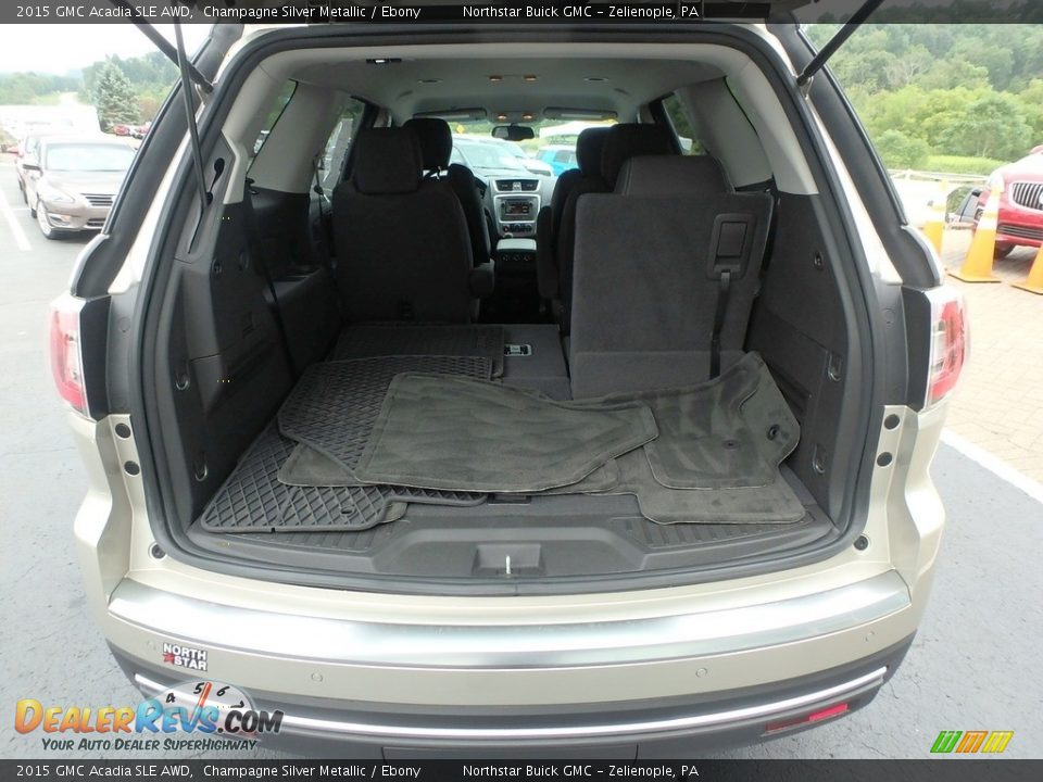 2015 GMC Acadia SLE AWD Champagne Silver Metallic / Ebony Photo #11