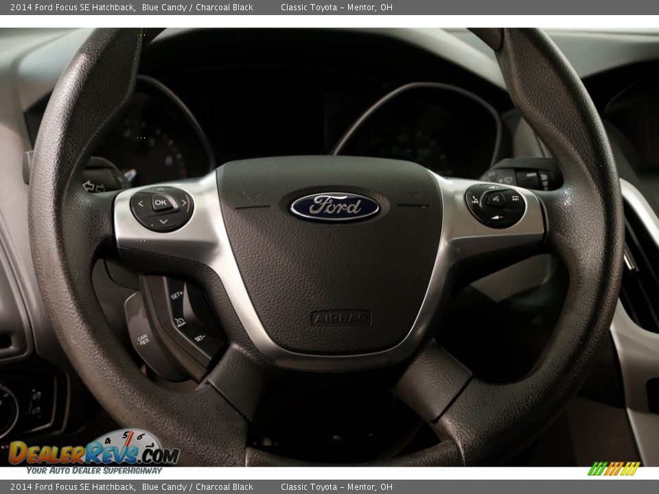 2014 Ford Focus SE Hatchback Blue Candy / Charcoal Black Photo #6