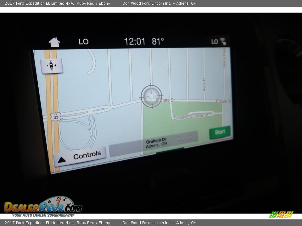 2017 Ford Expedition EL Limited 4x4 Ruby Red / Ebony Photo #3