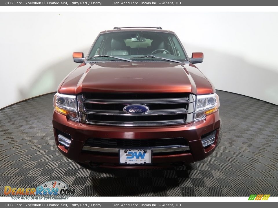 2017 Ford Expedition EL Limited 4x4 Ruby Red / Ebony Photo #7