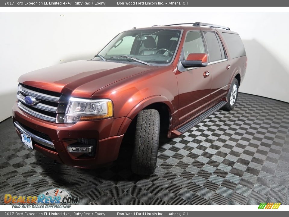 2017 Ford Expedition EL Limited 4x4 Ruby Red / Ebony Photo #8
